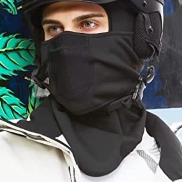 SAITAG Balaclava Ski Mask Warm Face Mask for Cold Weather Winter Skiing Snowboar - Picture 1 of 7